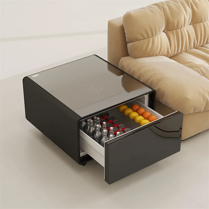 Modern and popular multifunctional refrigerators refrigeraters smart coffee tables wireless charging