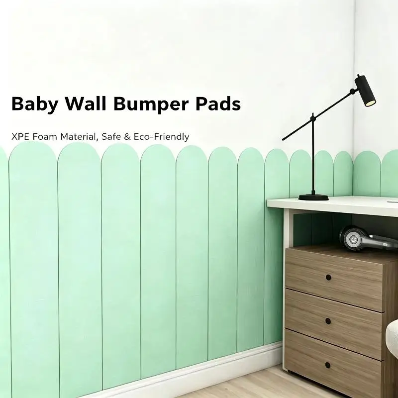New 1/10Pcs Self Adhesive Anti Collision Wall Bumper Stickers Thick Soft Padding Heat Insulation For Kids Nursery Decoration