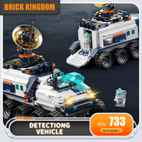 Space Exploration Car Building Blocks Star Vehicle Brick Series Figures Bricks Technical Aerospace Toys For Children Adults Gift
