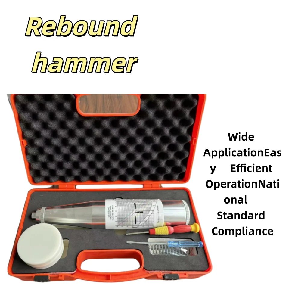 HT-225 Digital Mechanical Rebound Hammer for Test Hardness Tester for Concrete Easy-to-Use Testing Equipment