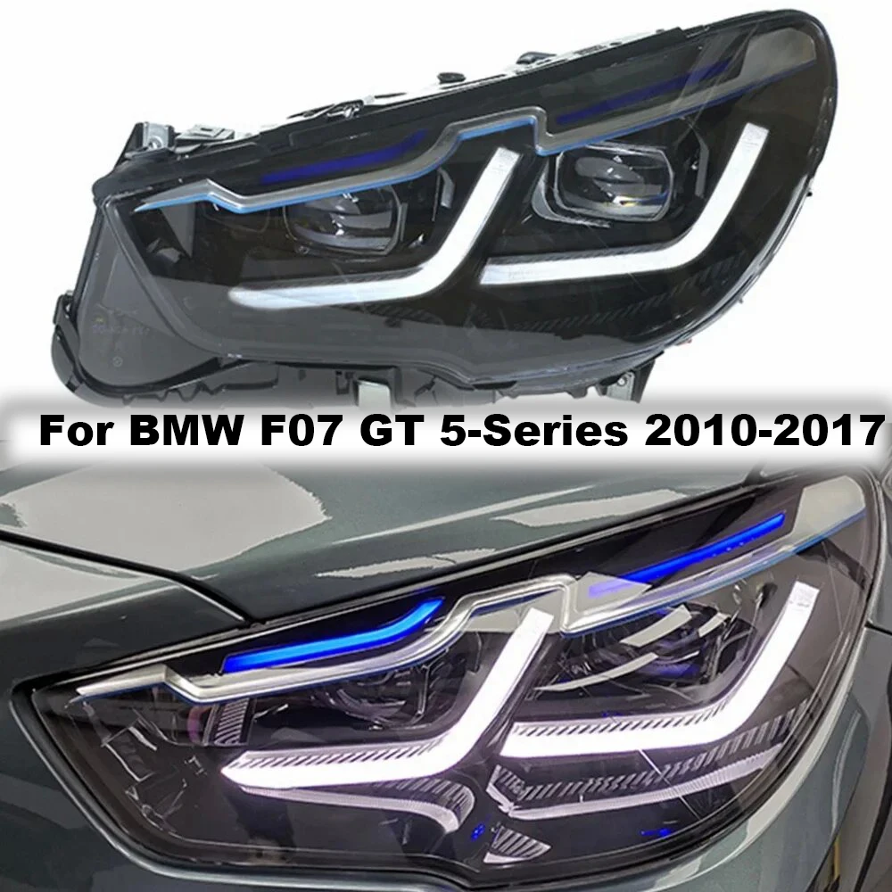 

BMW F07 GT 5-Series 2010-2017 Upgrade Headlight M5 Modified LED Lens Day Running Light Turn Signal Lamp Assembly