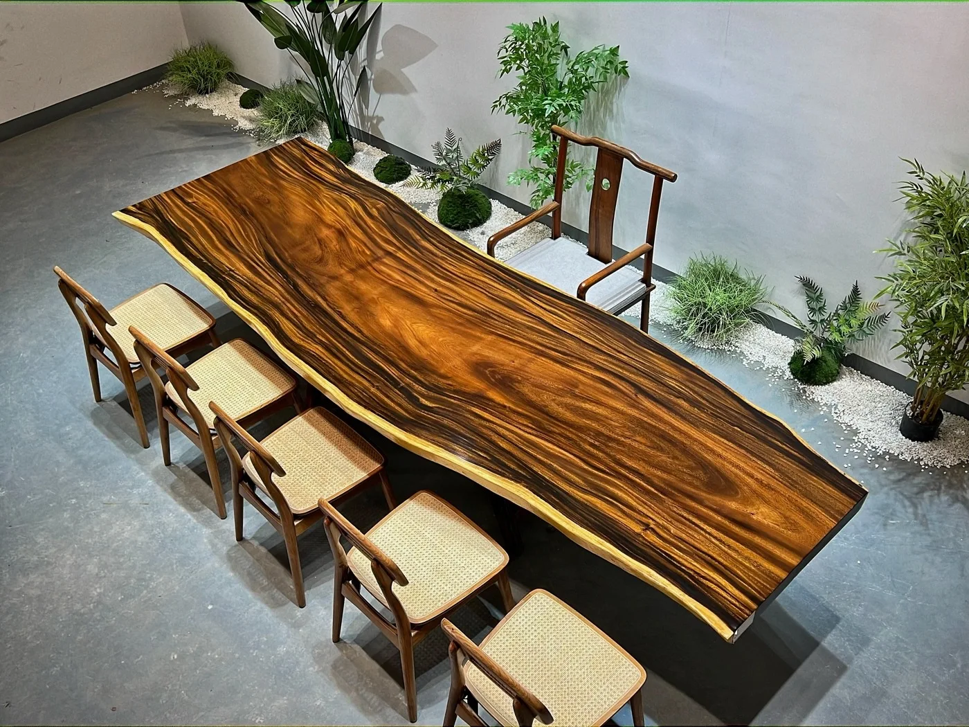 South American all-solid wood conference table