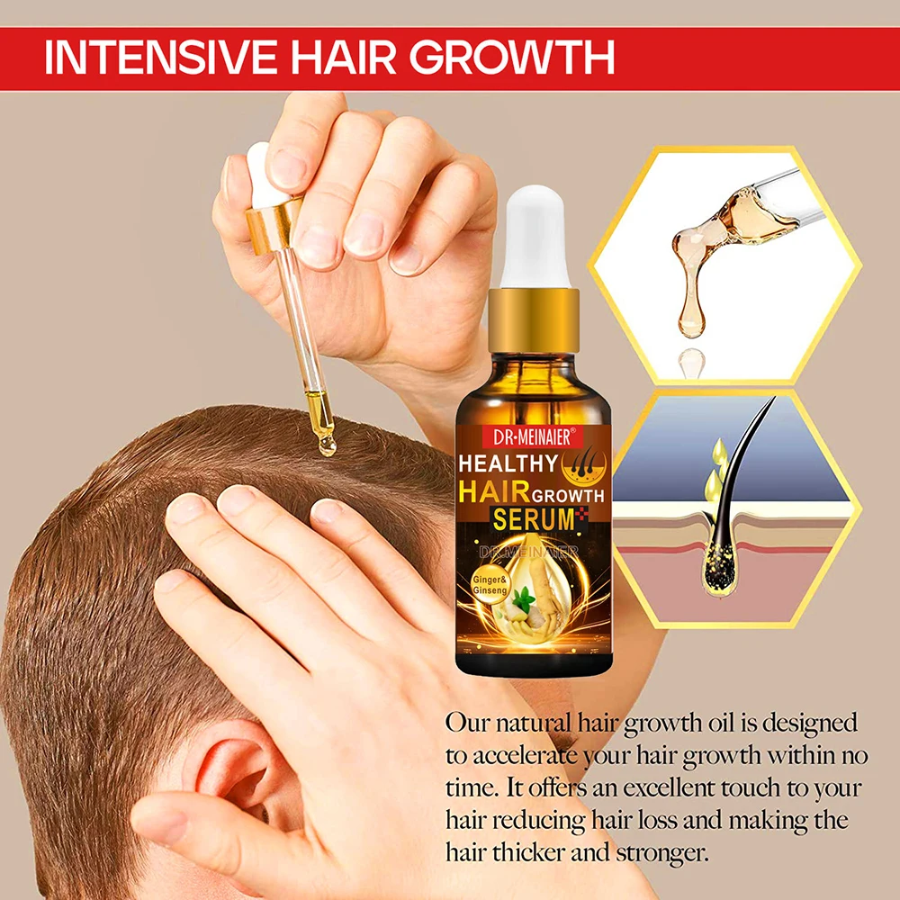 

12Pcs Ginseng Hair Care Essential Oil Growth Hair Nourishing Original Solution Repair Essence Improve Hairliness Dry Moisturize