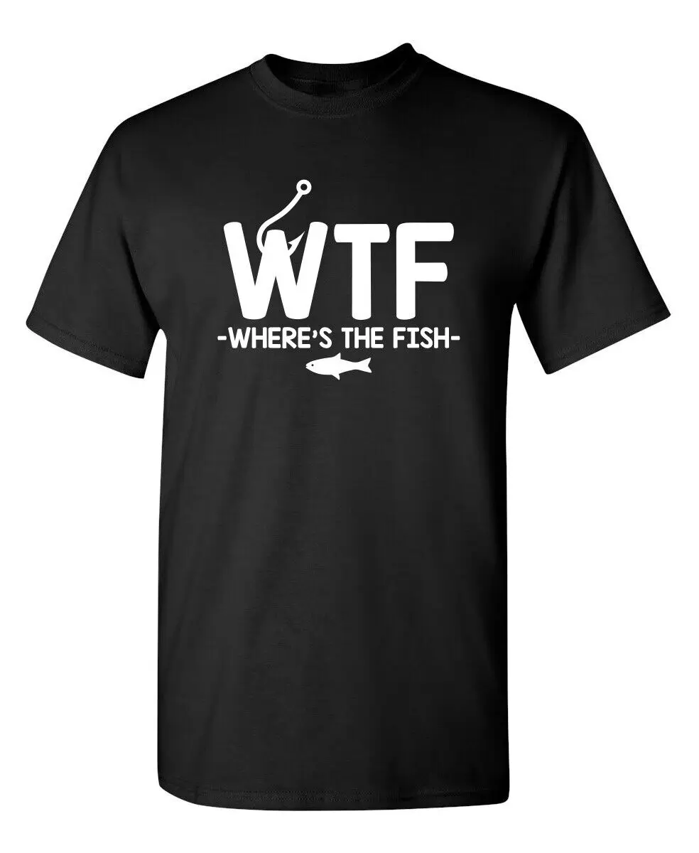 What the Fish Sarcastic Humor Graphic Novelty Super Soft Ring Spun Funny T Shirt