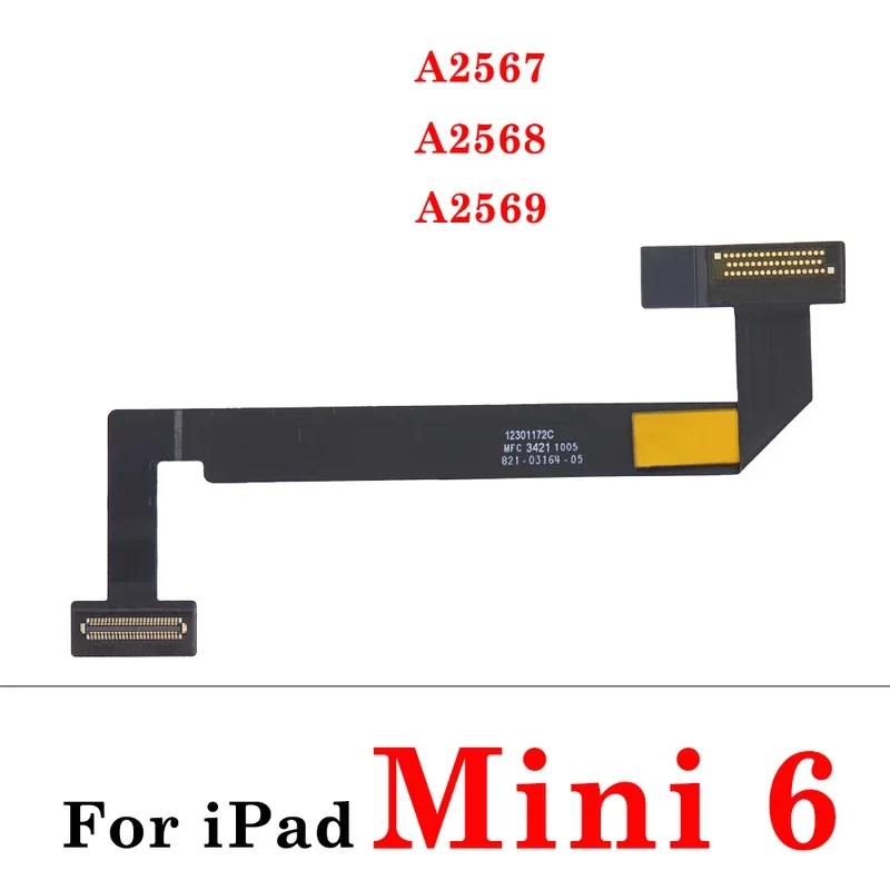 LCD display connecting ribbon flex cable for iPad Mini 1 2 4 5 6 A1432 A1454 A1455 A1489 A1490 A1599 A1600 A1538 a12000 a2124