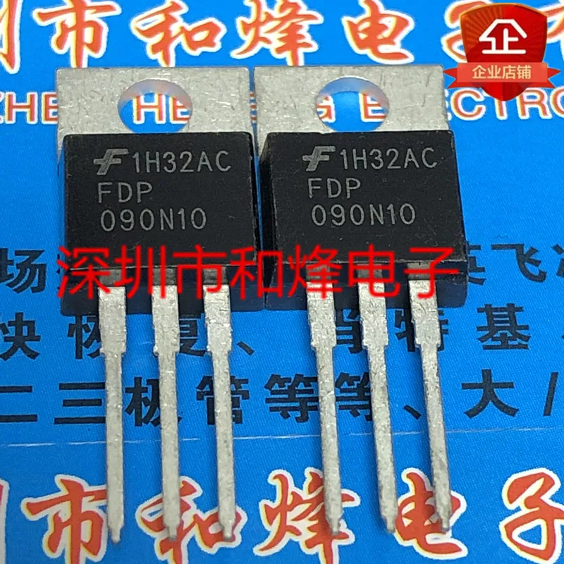 FDP090N10 ТО-220 100В 75А