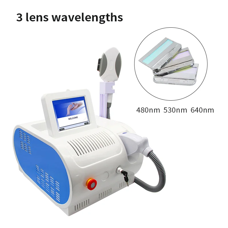 Beauty Salon 500000 Shots IpL E light OPT Painless Laser Permanent Hair Removal Remove Color Spots Redblood Acne Photon Rejuvena