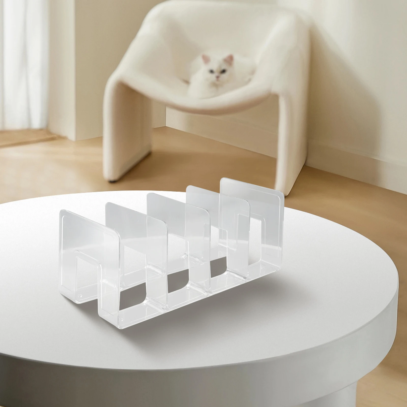 

Прозрачная акриловая сумка для хранения в шкафу. Хранение большой емкости. Легко найти прозрачный утолщенный материал.