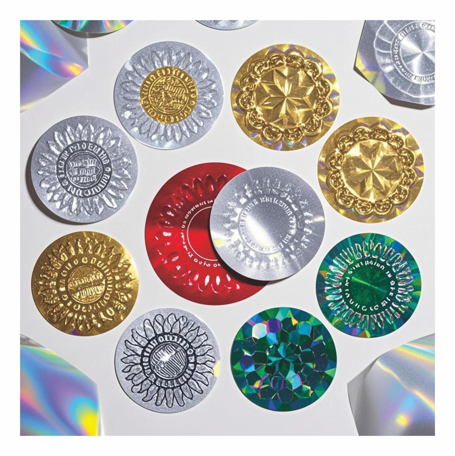 

Brand New High Quality Stickers Holographic Security Stickers With High Quality