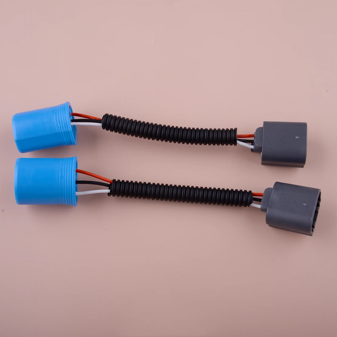 

2Pcs 9004 9007 to 9008 H13 Conversion Pigtail Wiring Harness Adapter Socket Converter Fit for Ford F250 F350 Dodge Ram Pickups