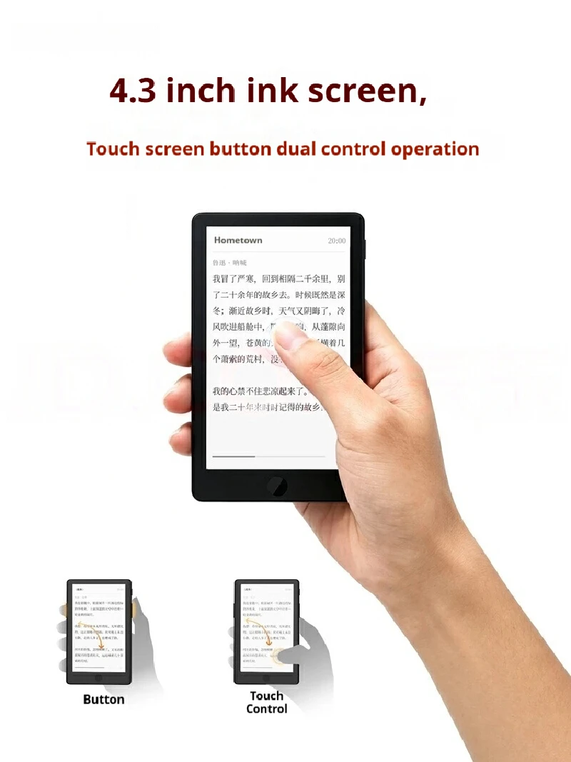 Pre-sale XTEINK X4 Pro International Version E-Ink Pocket Reader 4.3" Mini Portable E-Reader Light Touch Screen Digital Book view 6