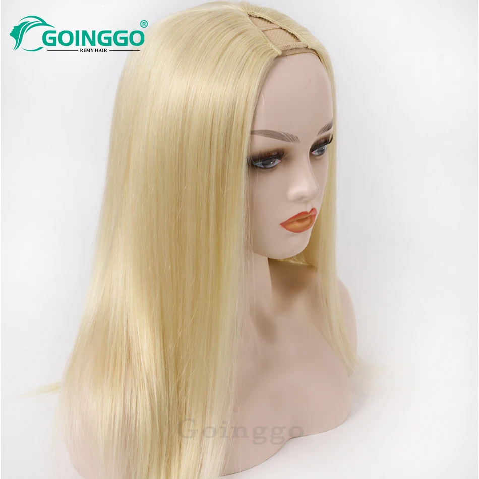 V Part Human Hair Wig Straight 180 Density Natural Brazilian 