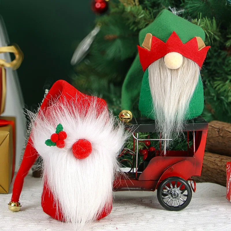 

Santa Claus Christmas Gifts Christmas Tree Decoration Plush Toys Plush Gnome Doll Ornament Faceless Doll Dwarf Doll Decoration
