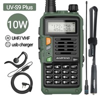 BAOFENG UV-S9 Plus  Powerful Handheld UHF VHF Dual Band 16KM Long Range Waterproof Walkie Talkie Ham UV-5R Two Way Radio