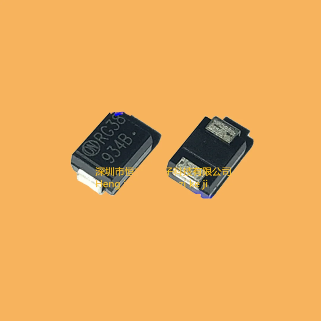 10PCS/SMD voltage regulator diode 24V 3W SMB screen printing 934B 1SMB5934BT3G 1SMB5934B