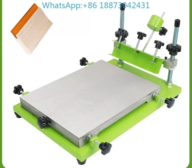 

Small Manual Silk Screen Machine Hand Stamping Station Solder Paste Screen Printing Machine Handprint Table Workbench