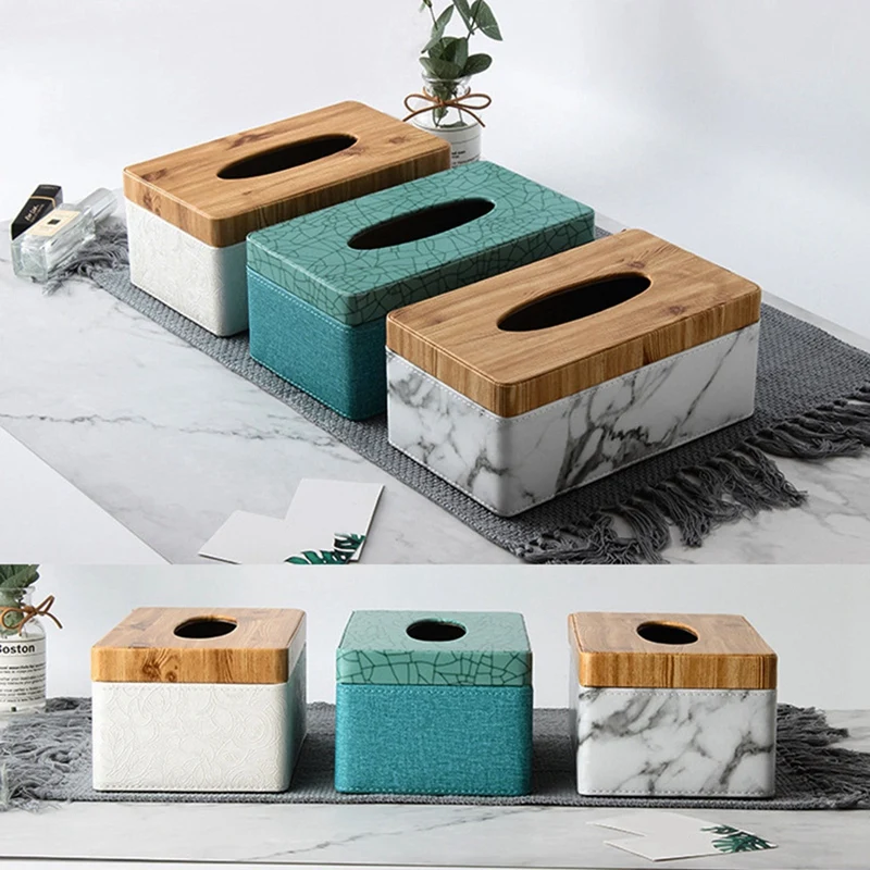 Cute Home Hotel Simple Tissue Box Home Living Room Creative Tissue Box