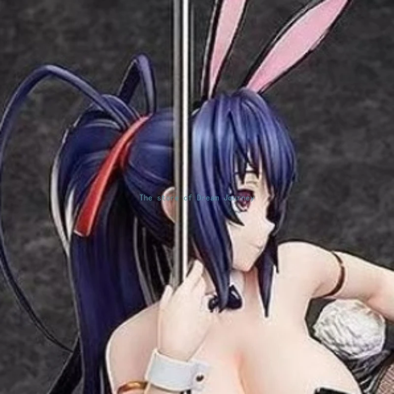 

40cm Himejima Akeno Devil High School 1/4 Scale Bunny Girl Real Stretch Stockings 2D Beautiful Girl Trend Figure