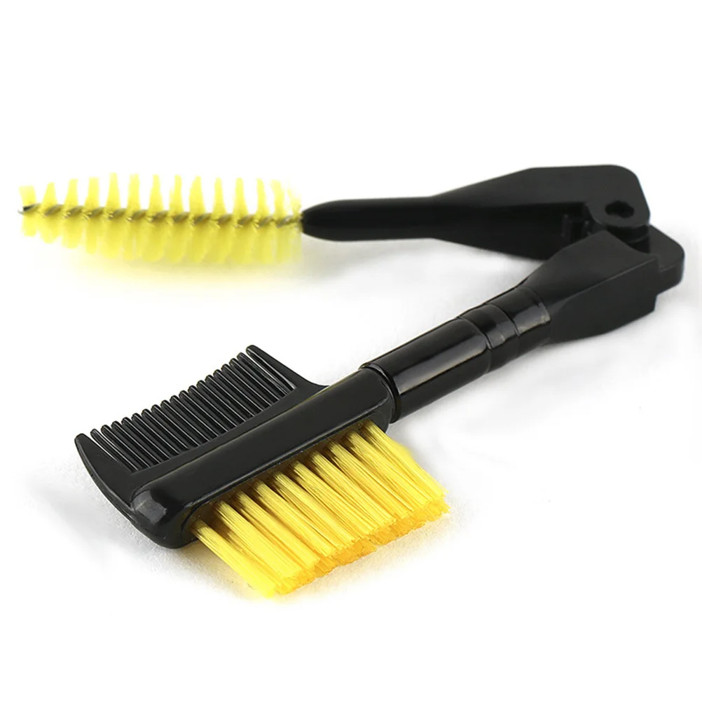 

3Pcs Foldable Eyebrow Comb Double Head Design Portable Eyelash Comb Eyebrow Brush Durable Safe for Everyday Use