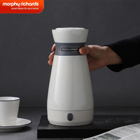 Morphy Richards Electric Kettle For Travel 100V-240V 500ML Portable Electric Kettle Stainless Steel Water Boiler For Business