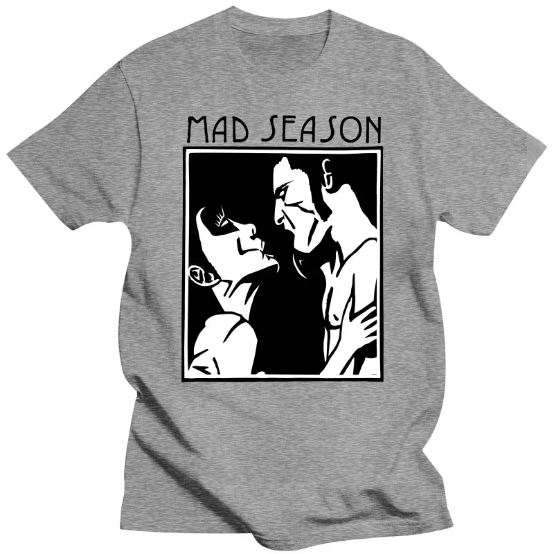 New Vintage Mad Season T Shirt Above Music Rock Grunge Legends Gift Men Women Vintage HOT Casual Round Neck Breathable Top