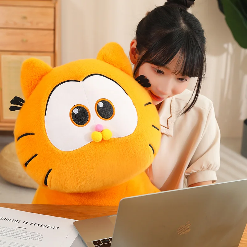 GARFIELD FAMILY Kawaii Miękkie Pluszowe Zabawki Uroczy Kreskówkowy Kot Garfield Odie Wypchane Zwierzęta Peluche Lalki Prezenty Urodzinowe Dla Dzieci