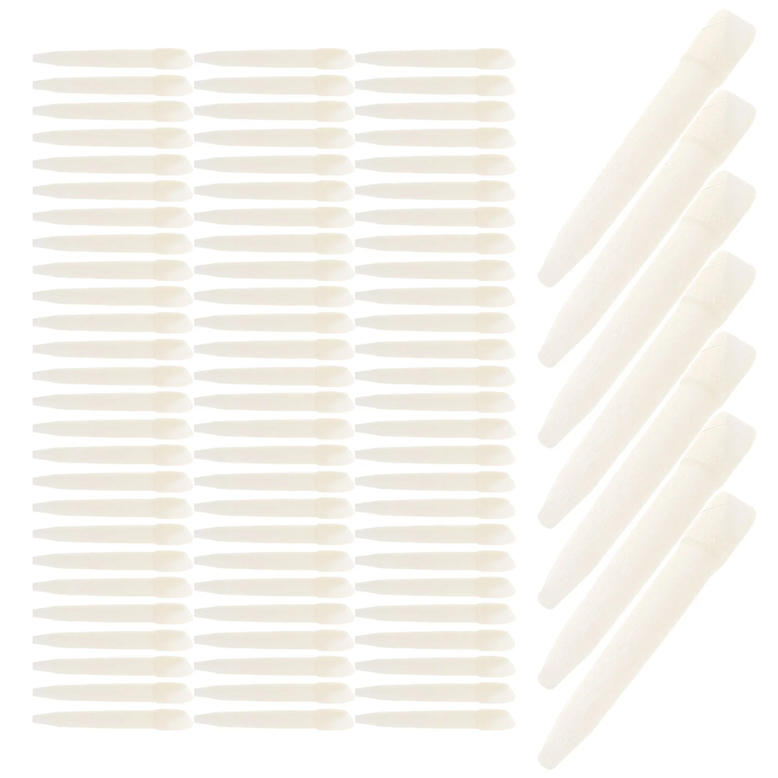 

100Pcs Replacement Marker Pen Tips Dual Head Oil Based Fine Broad Nibs for Creative Drawing Calligraphy Use Marker Tips