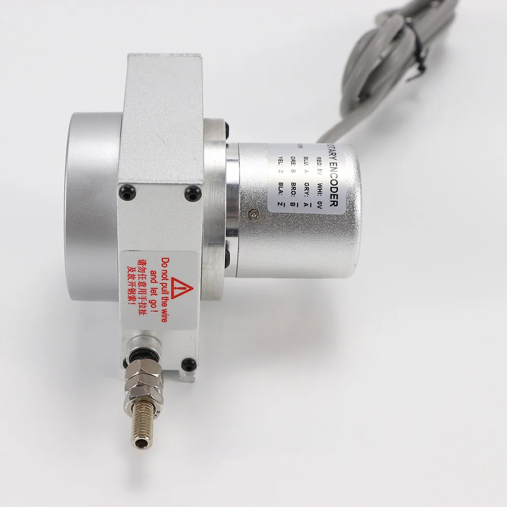 Encoder per corde a filo incrementale con uscita di azionamento della linea di ingresso da 2000 mm 5 V
