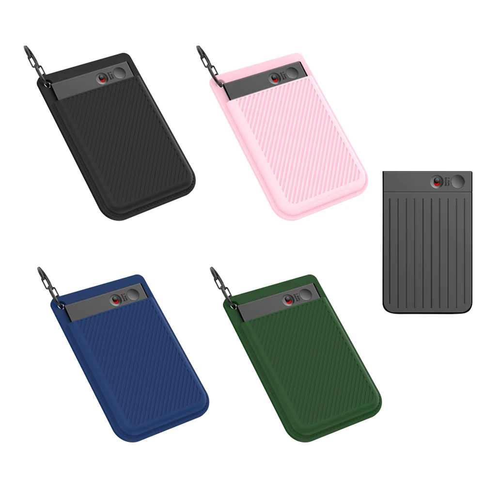 حافظة واقية من السيليكون ، مقاومة للماء ، محمولة ، مع كوب شفط ، لمسجل صوت ai #4