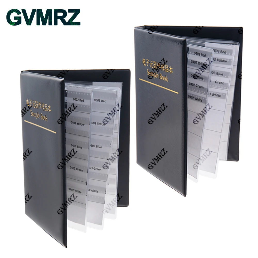 20 القيم 500/1000 قطعة 0402 0603 0805 SMD LED صمام ثنائي باعث للضوء عدة كتاب مصغرة LED أحمر أبيض أصفر أخضر أزرق #3