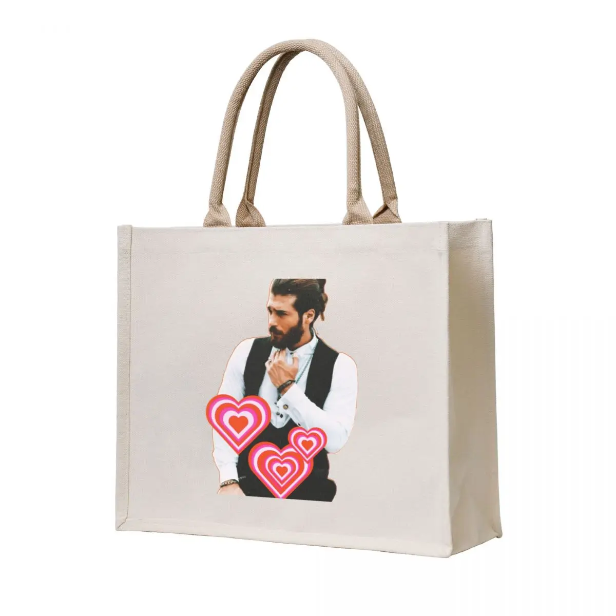 

Can Yaman da best Tote Bag Women bags tote bag custom canvas tote bag hand ladies