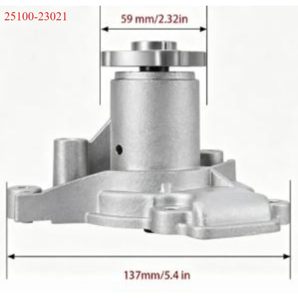 

25100-23021 2510023021 25100 23021 Водяной насос двигателя (1 шт.) для Hyundai Elantra Tiburon, KIA Soul Spectra Spectra5 Sportage
