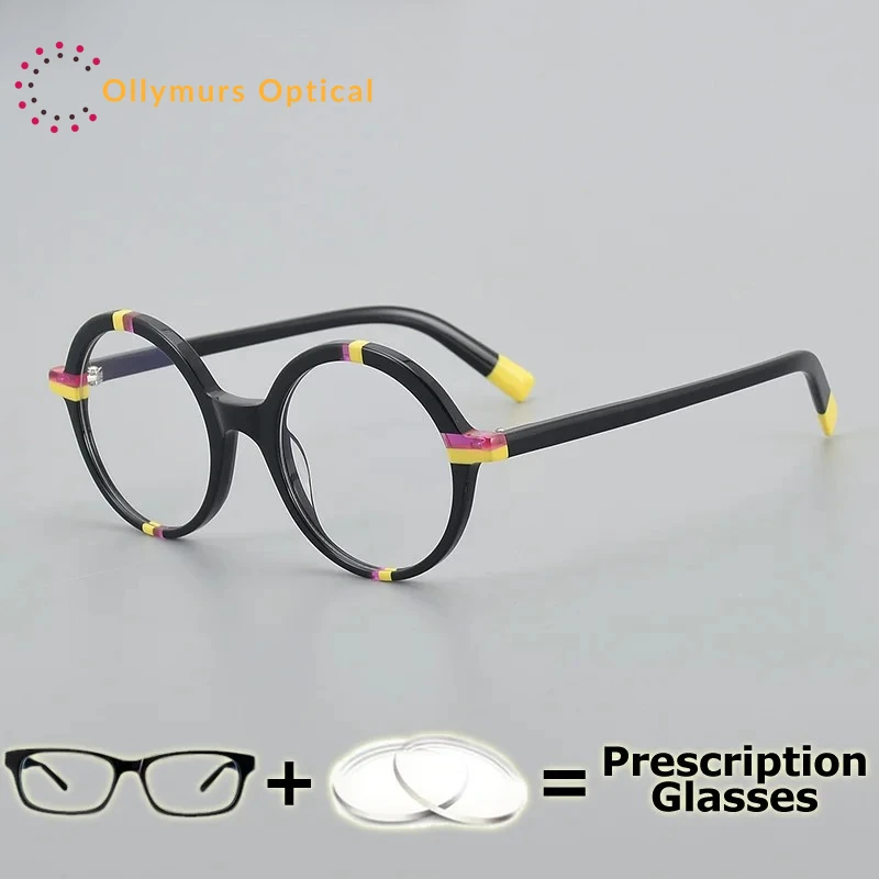 

OLLYMURS Prescription Glasses for Vision High End Wide Field Digital Optical Progressive Multifocal Lenses Women Anti Blue Ligh