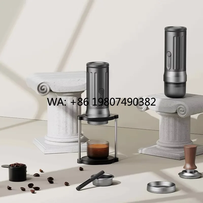 Professional 9-20 Bar Espresso Machine 58mm Bottomless Filter Basket Portable Smart Mini Coffee Maker for Household Kitchen