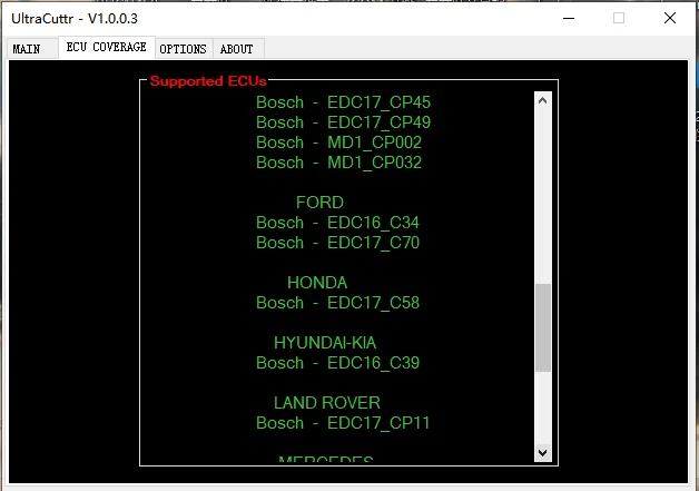 UltraCuttr ECU Hard Cut Rev Limiter Remap Software Change Revolutions per Minute RPM Value Change The Maximum Rev Limit of  ECU