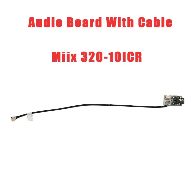 كمبيوتر محمول LCD كابل لينوفو ل Ideapad Miix 320-10ICR اللوحي 80XF 5C10N38144 HD لوحة الصوت 5A50N38136 80XF مع كابل جديد