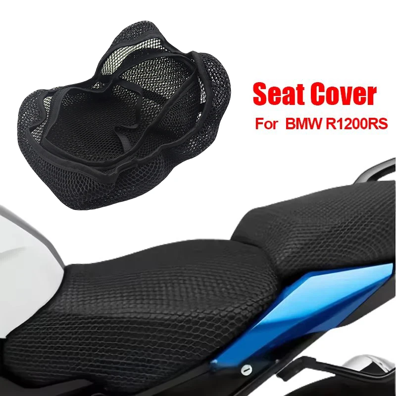 

For BMW R1200RS R1200 RS R 1200 RS Airflow Motorcycle Seat Cover 3D Mesh Cushion Sunproof Anti Fatigue Saddle Protector