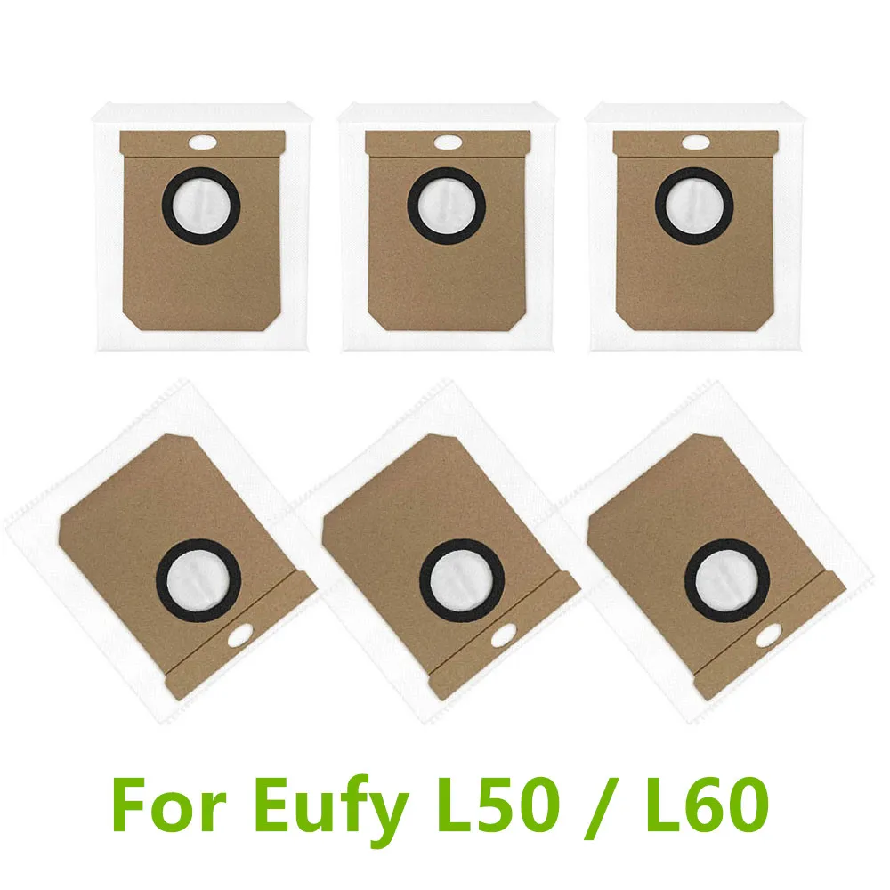 

Мешки для сбора пыли Eufy L50, мусорные мешки, запчасти для пылесоса Eufy L60, 6 шт.