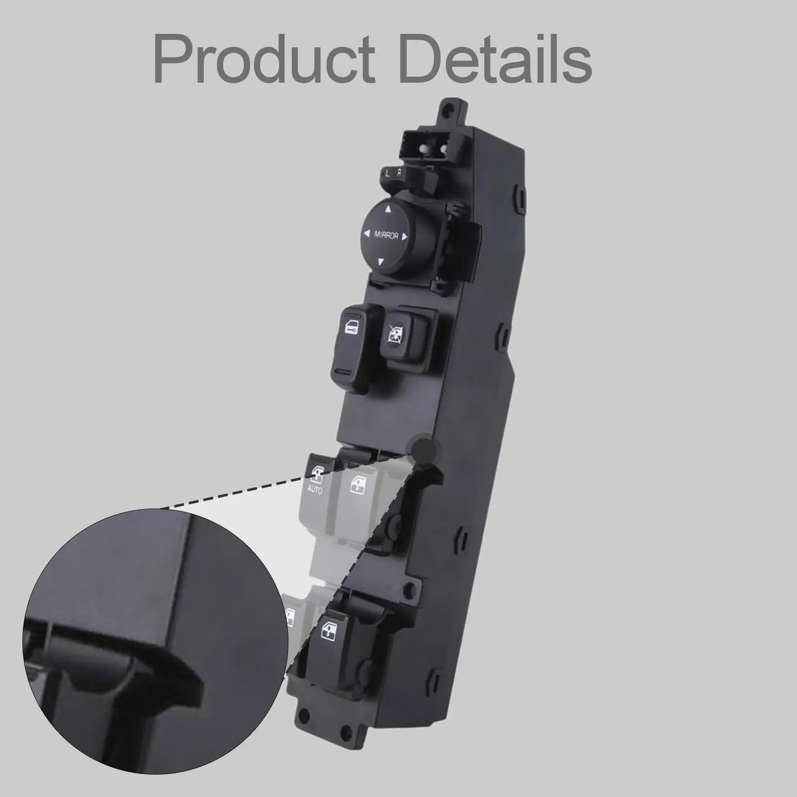

Window Control Switch 935703J200 Professional Automotive Accessories Sturdy