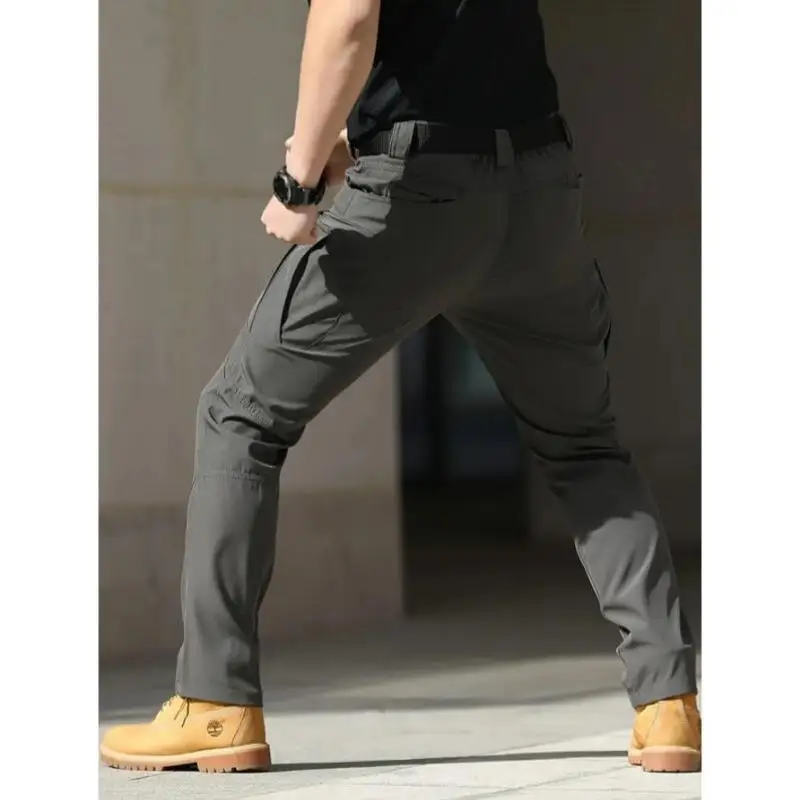 

Новые брюки NS 62, мужские повседневные брюки с высокой талией, прямые брюки, корейский нейтральный материал высокого качества, зимняя коллекция