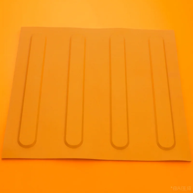 Blind Bricks Walkway Sidewalk PVC Durable Practical Long Use Easy Operate Peel Blind Strip New Look Road Floor Multifunctional