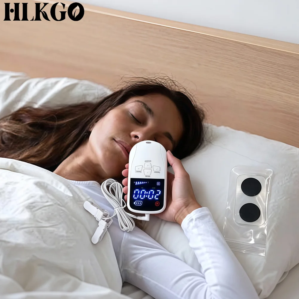 

HLKGO Wearable Vagus Nerve Stimulator, for Better Sleep Quality Deep Calm State & Headache Meditation