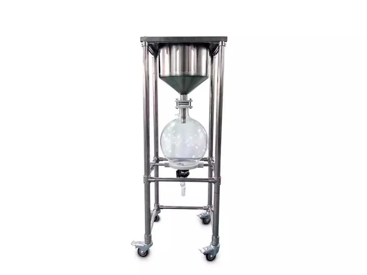 

Lab 10-50L Vacuum Suction Filter Device Stainles Steel Buchner Funnel Filtration