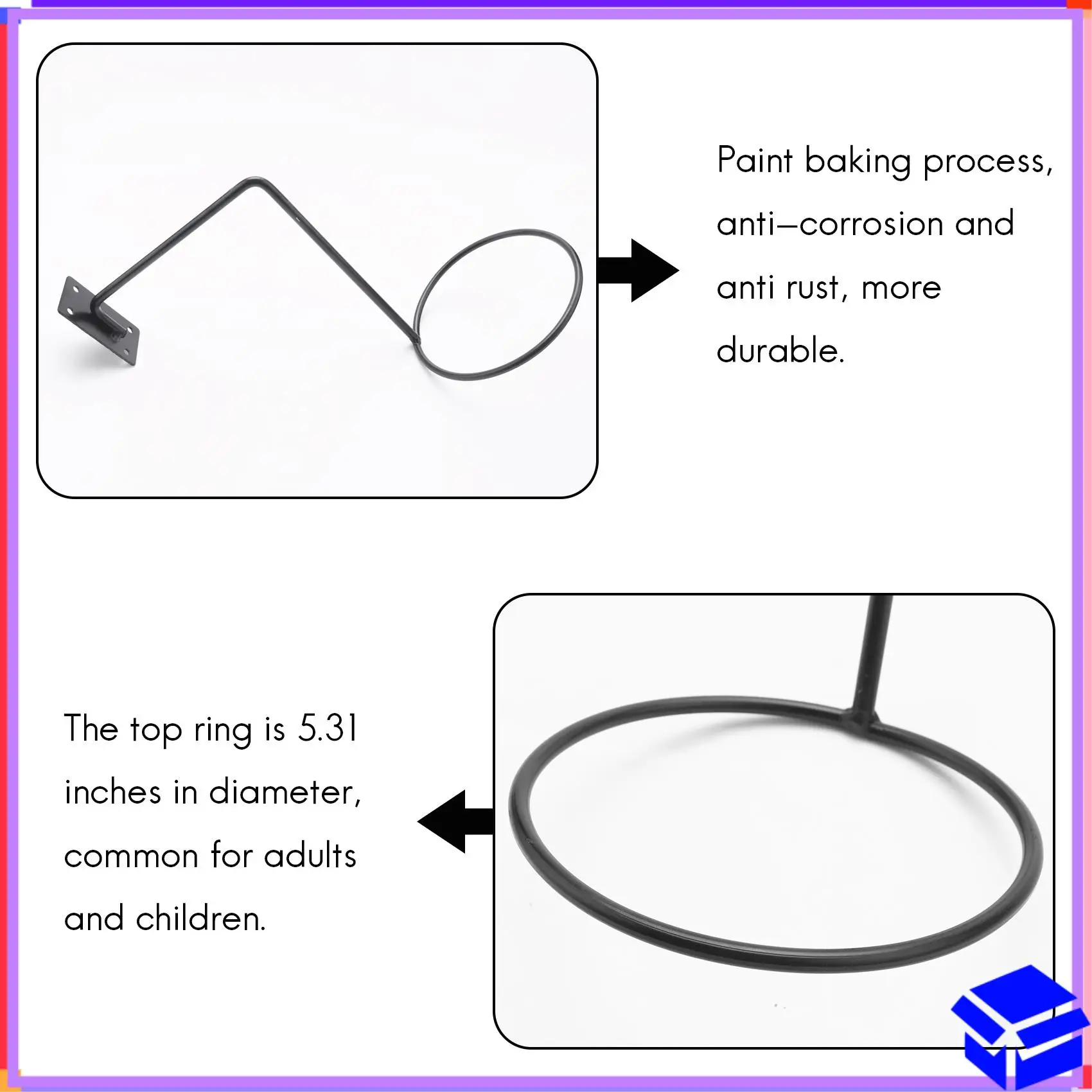 

Reliable 3 Pack Motorcycle Accessories Helmet Holder Helmet Hanger Rack Wall Mounted Hook