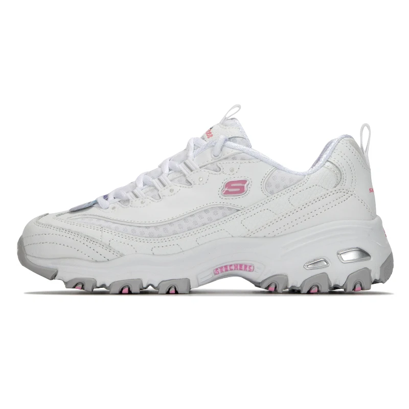 

Skechers Women's Sneakers D'Lites Trendy Fashion Panda Shoes Dad Shoes Cushioning Wear-Resistant Casual Shoes 149791-Wpk