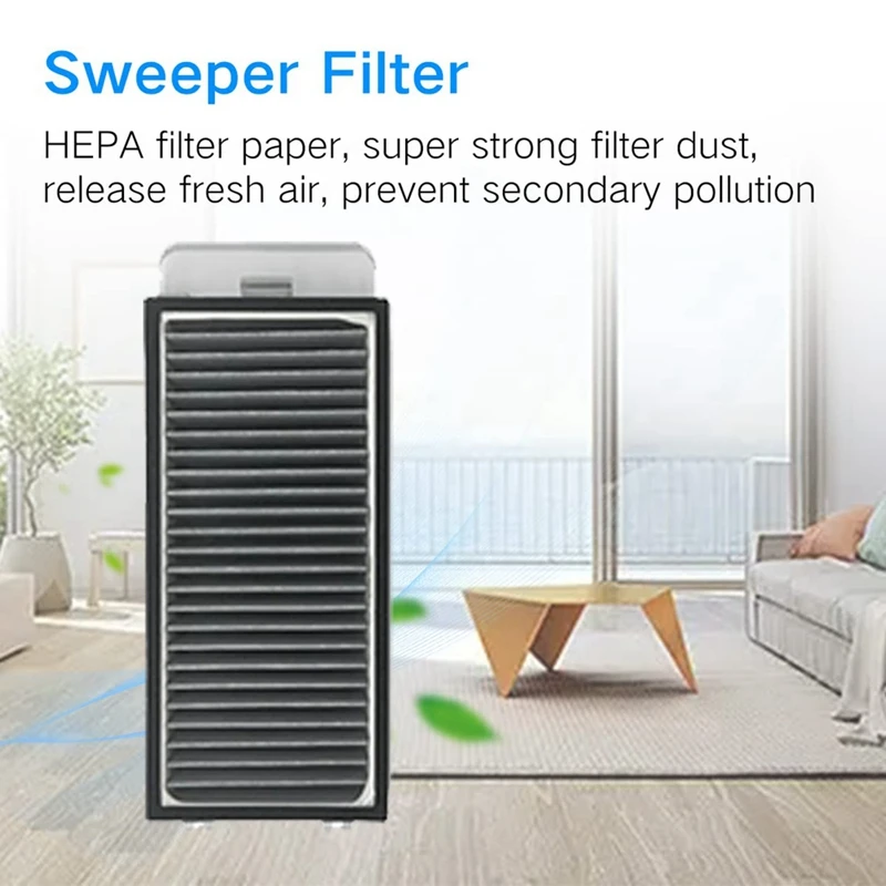 Filter pengganti komponen vakum untuk Dreame X50 Ultra / S40 Edisi yang dapat dicuci 12 buah Filtes Hepa untuk Dreame X50 Ultra / S40