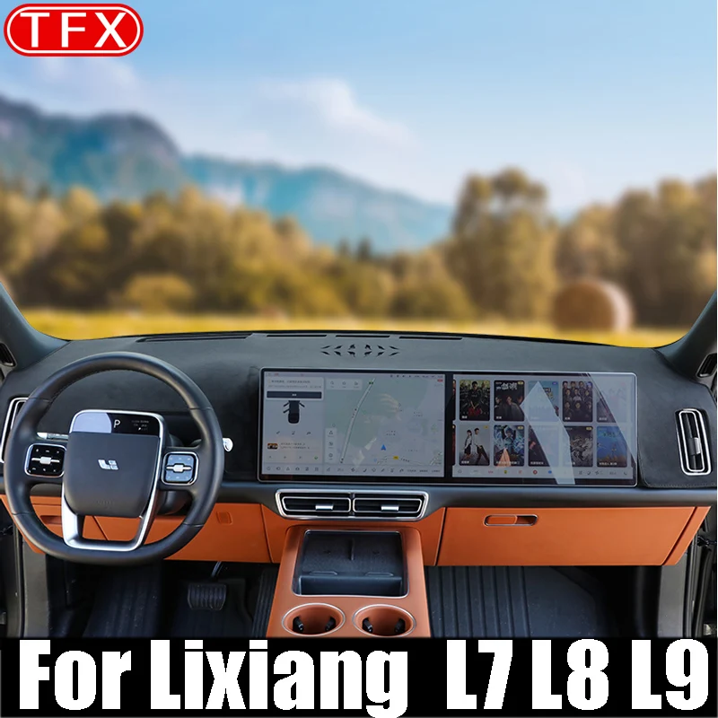 

For Lixiang L7 L8 L9 Car Dashboard Mats Center Control Sunscreen Heat Pad Car Interior Decoration Pad Auto Supplies Accessories