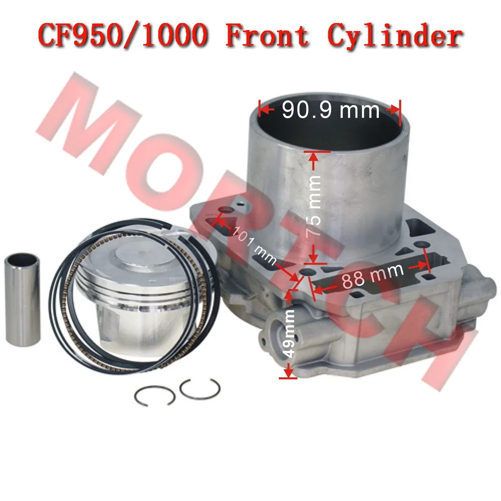 Front Cylinder Assy 0800-040005 0800-040002 0800-0400A0 0JY0-040001-00010 0JY0-023100-100 For CFMoto CForce UForce ZForce CF1000