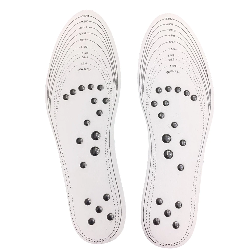 Acupressure Slimming Insoles Foot Massager Magnetic Therapy Weight Loss Massage Insole XR-Hot