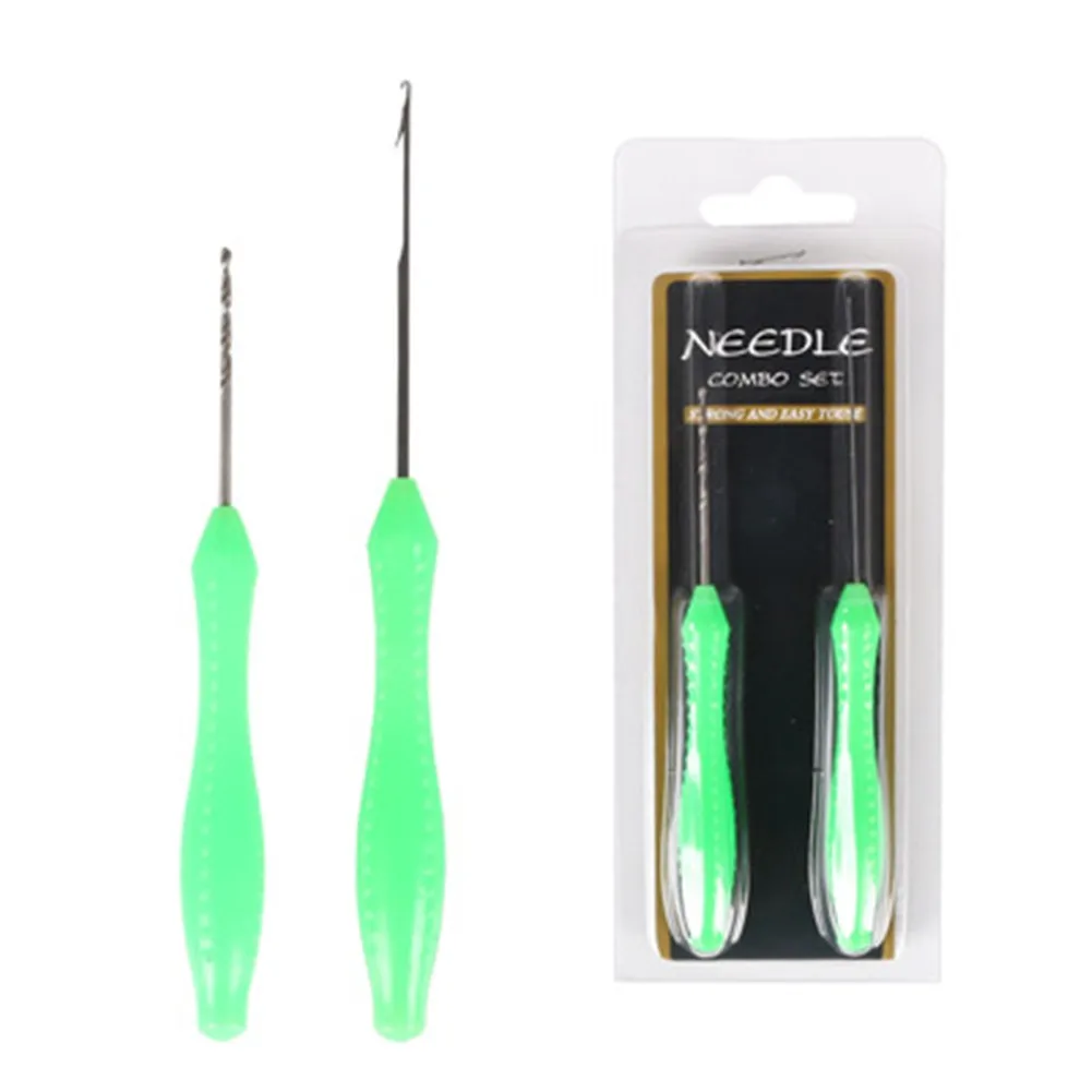 

High Performance High Quality Practical Bait Needle Fishing For Threading Sporting With Accessory Green Portable